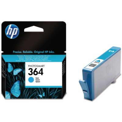 Hp 364 Ink Cartridge, Cyan Single Pack, CB318EE Hp 364 Ink Cartridge, Cyan Single Pack, CB318EE